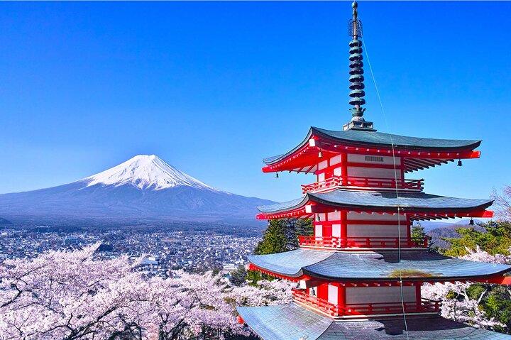 Monte Fuji Hikawa Clock Shop Oshino Hakkai e Oishi Park Excursão de um dia