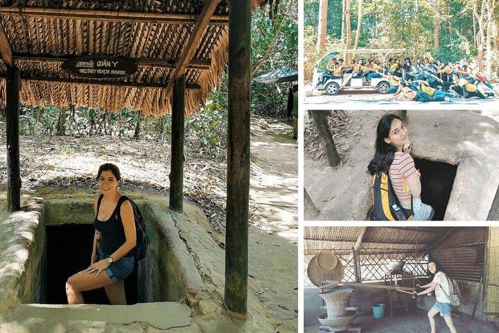 Tunnels de Cu Chi et visite découverte de Hô Chi Minh-Ville