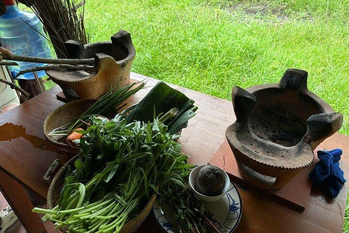 Making Mekong Style Bánh xèo Mekong Rustic Can Tho Hideaway