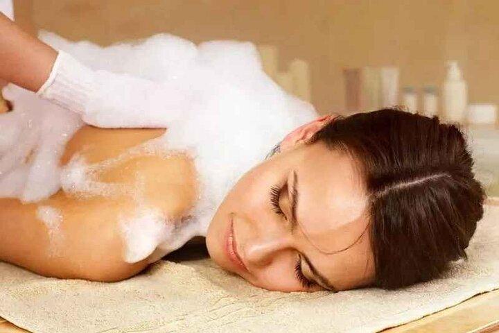 VIP Turkish Bath avec massage à l'aloe vera, masque facial