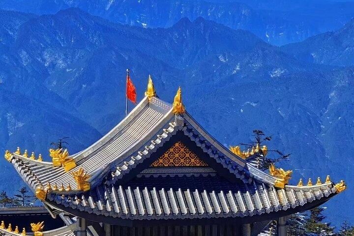 Visite privée de la zone panoramique du mont Emei