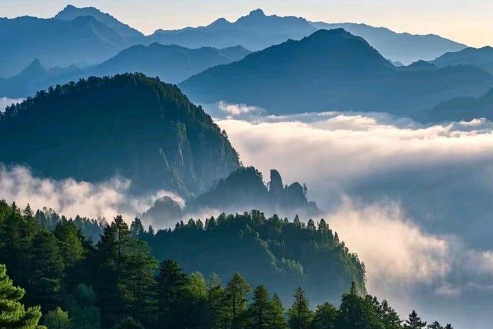 Visite privée de la zone panoramique du mont Emei