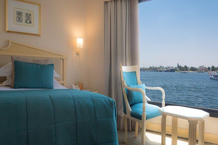 Crucero por el Nilo de Luxor a Asuán 4 días con globo aerostático