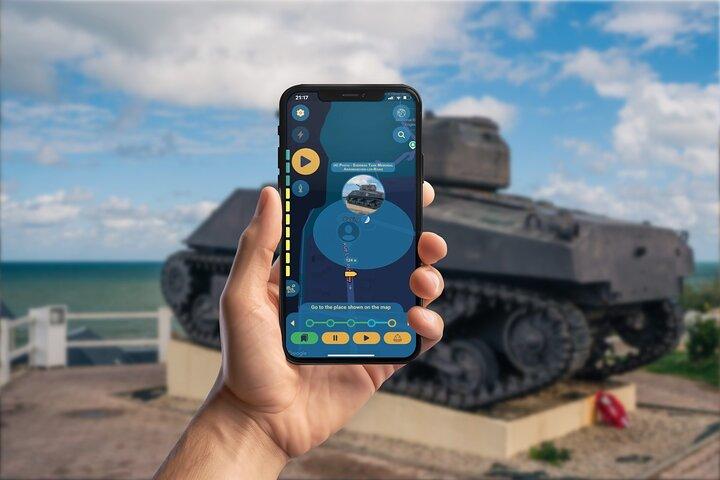 Die Allied Landing GPS App Walking Tour Mobile Game