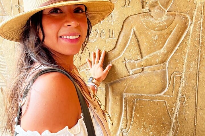 tour for Saqqara & Memphis ,Giza pyramids and Sphinx