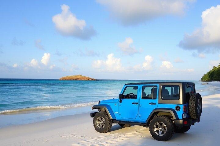 St Thomas - BEACH Hoppin 'Sightseeing Tour com Guia 7,5 horas