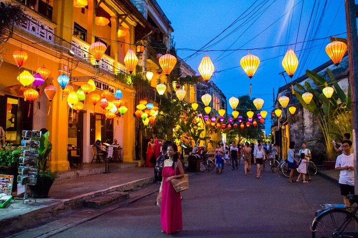 DA Nang Hội an Coconut Basket Boat en Hội An Night Tour
