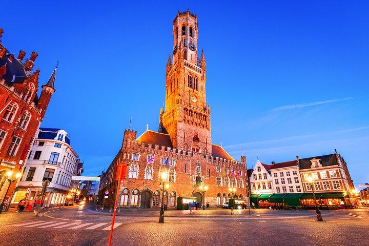 Bruges Visite audioguidée à pied 1h45 et 22 commentaires audios