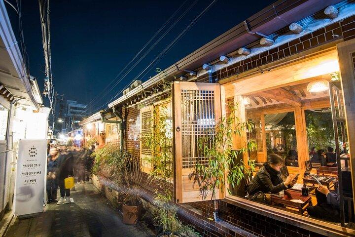 Seoul Nightscape Tour Hanok Village til Bugak Pavilion