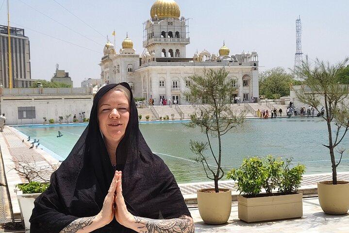 Old & New Delhi City Tour - Halb- oder Ganztagesauto + Fortgeschrittener + Ticket