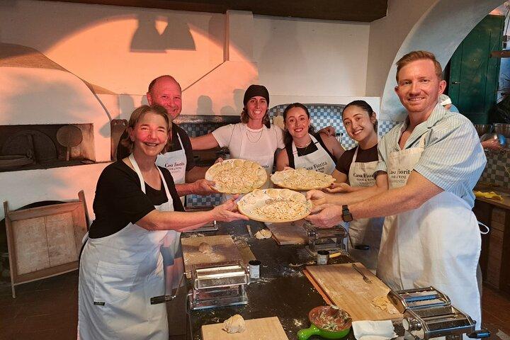 Sorrento: Cooking class & Wine Pairing with Sommelier by the Sea