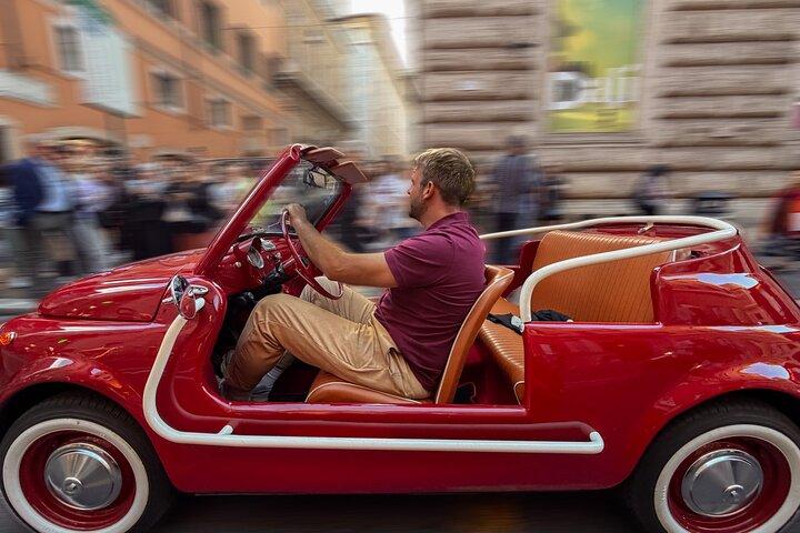 Tour in 500 Dolce Vita: Punti Salienti di Roma