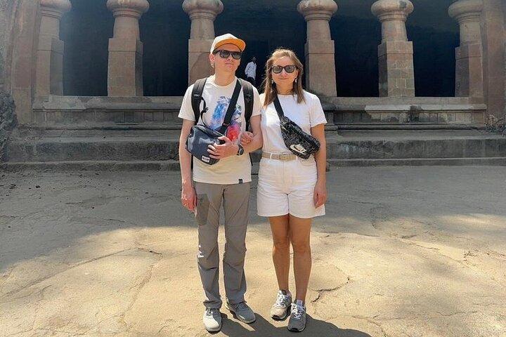 Ganztägige Combo Elephanta Island und Mumbai Stadtbesichtigung