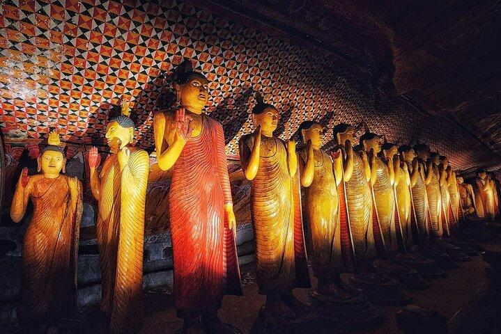 Excursion d'une journée à Sigiriya Dambulla et Minneriya au départ de Kandy