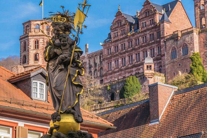 Excursion privée d'une journée à Heidelberg et Rothenburg au départ de Francfort