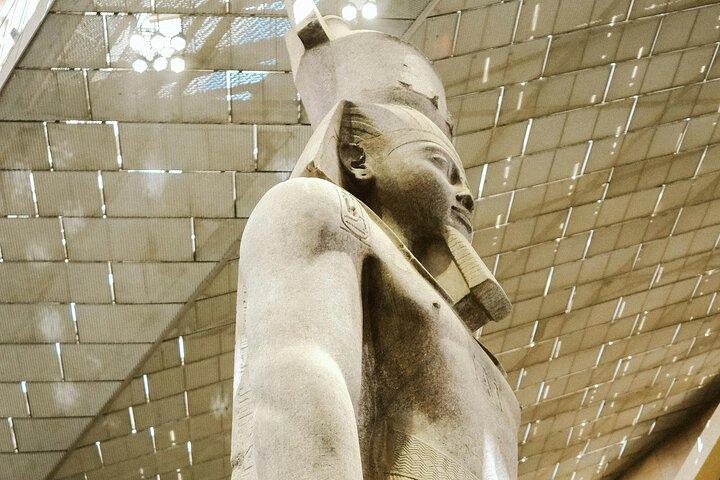 Giza Pyramids and Grand Egyptian Museum Full Day Tour