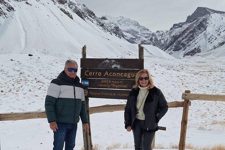 Excursão de dia inteiro em alta montanha em Mendoza, Aconcágua e Puente del Inca