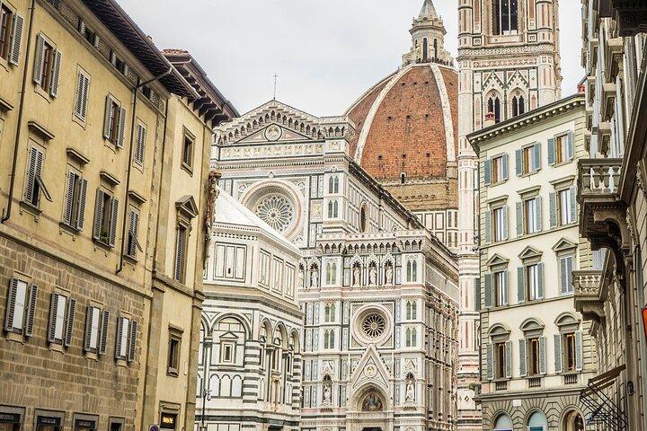 Visite à pied de Florence (2 heures) avec Guide expert et dégustation de vins.