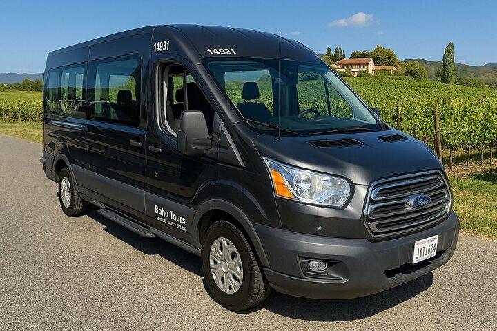 6 - Privat Shuttle Wine Country Tour af Napa eller Sonoma
