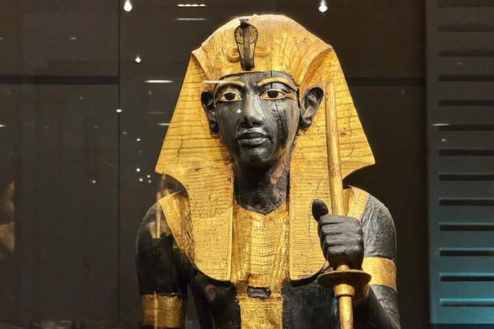 Grand Egyptian Museum: King Tut Gallery, Solar Boat & Lunch