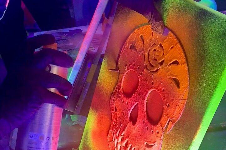 Glow Workshop Neon konstupplevelse på Studio WIP
