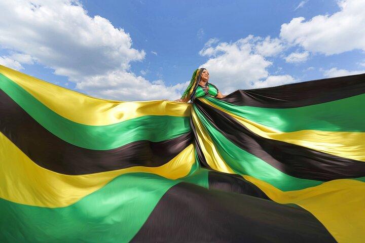 Fliegendes Kleid Fotoshootings in Montego Bay Jamaika