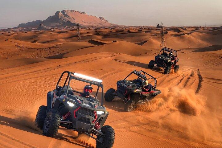 Dubai Desert Safari with Quad Biking Camel Riding and BBQ Dinner