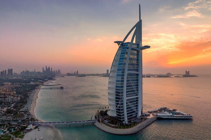 Burj Al Arab Al Iwan Lunch or Dinner Buffet with Transfers