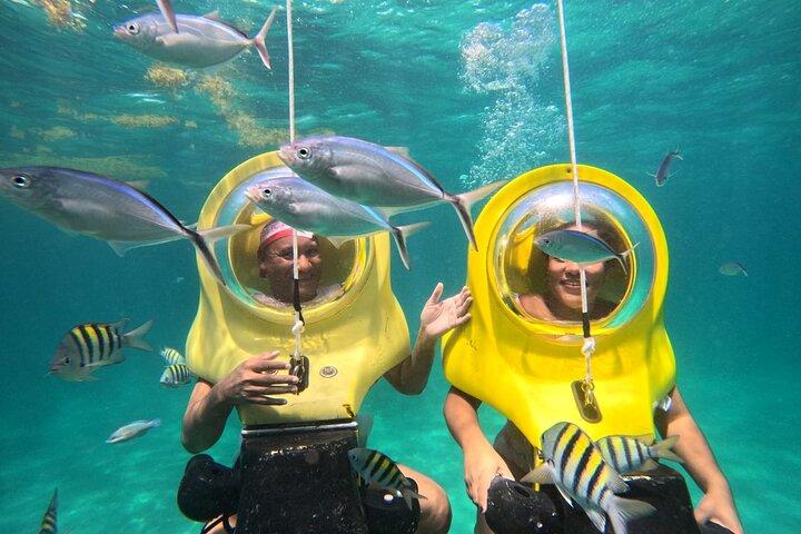 Scooter subacquei e snorkeling a Punta Cana