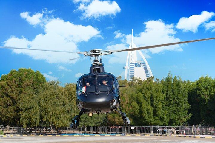 Dubai Palm en Skyline Tour per helikopter