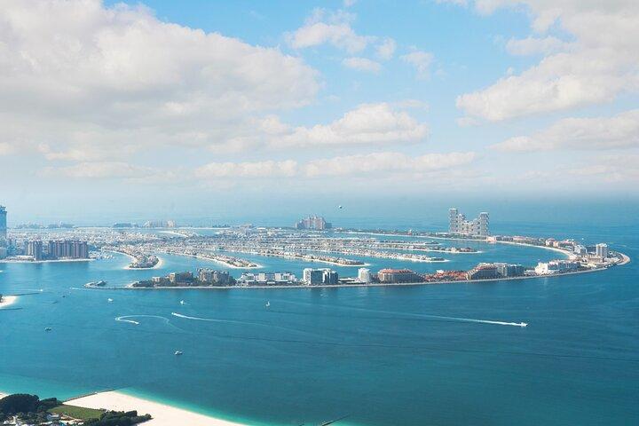 Dubai Palm en Skyline Tour per helikopter