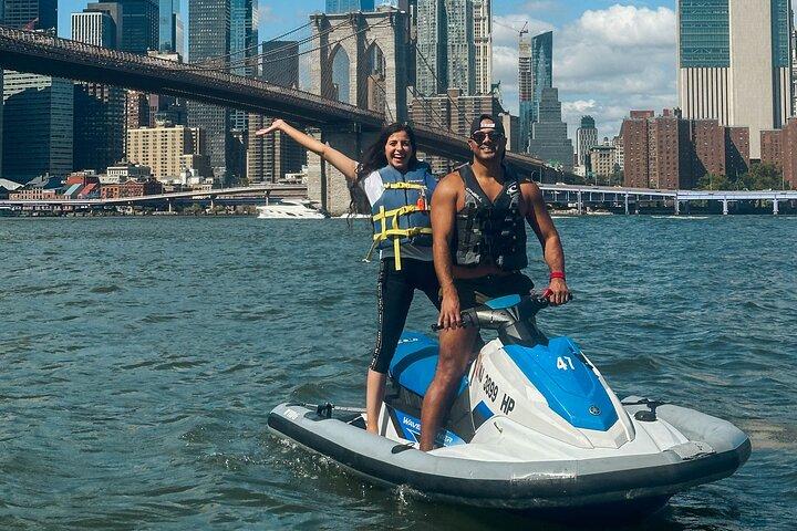Estátua da Liberdade e Brooklyn Bridge Jet Ski Tour de Nova Iorque