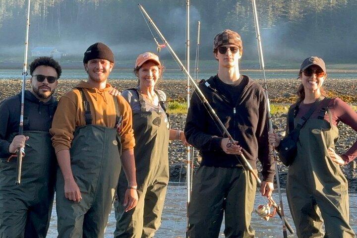 Juneau Shore Fishing e Glacier View Stop