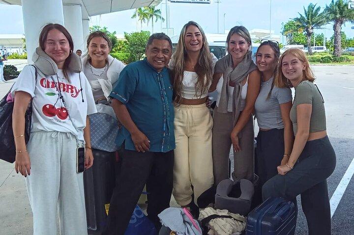 Transfert privé Mérida à Cancún avec Visites flexibles