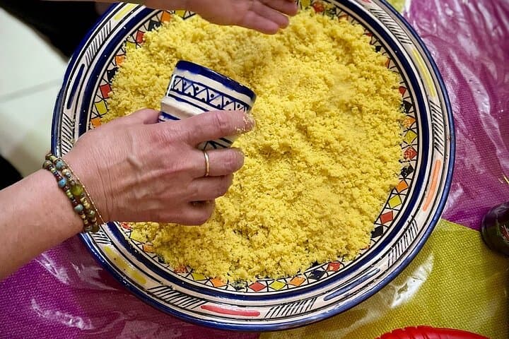 Moroccan cooking with a local family