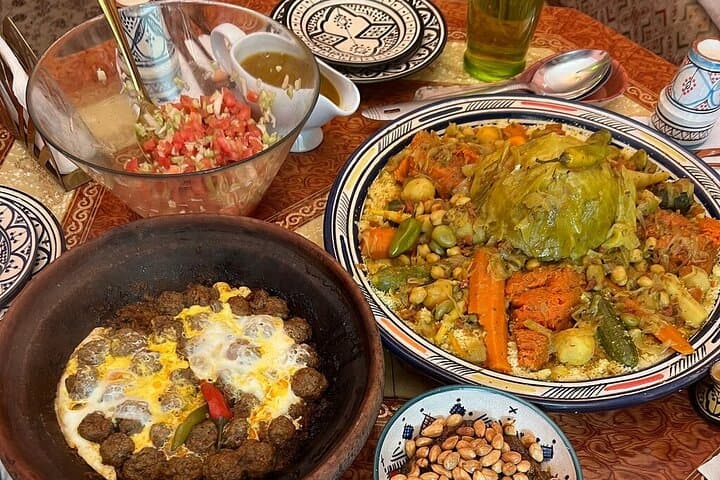 Moroccan cooking with a local family