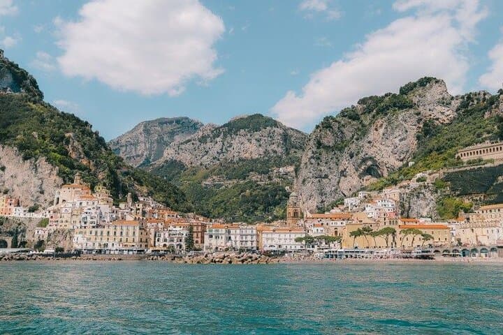 Private transfer from Salerno to the Amalfi Coast, or vice versa