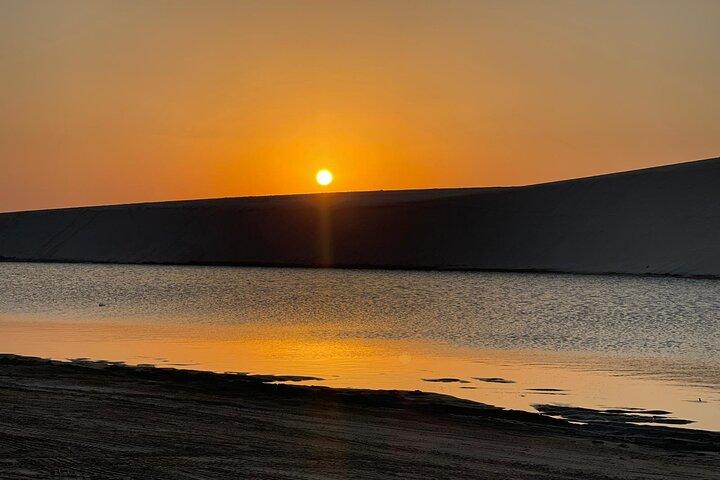 Qatar Desert Safari : Dune Bashing & Binnenzee (gedeelde tour)