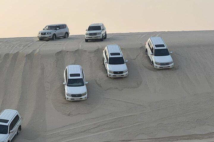 Qatar Desert Safari : Dune Bashing & Binnenzee (gedeelde tour)