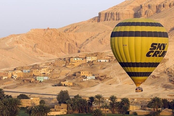 Feel the Adrenaline of a Sunrise Hot Air Balloon Ride Over Luxor