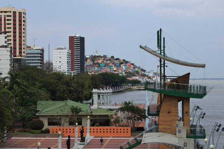 Guayaquil: Parque Iguanas, Malecón, Las Peñas, Parque Histórico