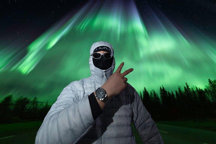 Rovaniemi : プロ写真無制限の本格オーロラ狩り