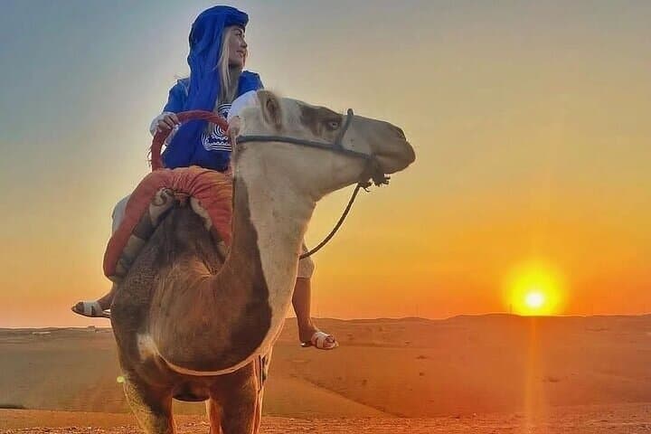 Sunrise Camel Ride and Moroccan Breakfast in Agafay Desert