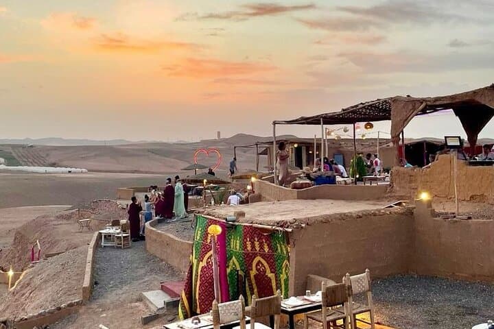 Sunrise Camel Ride and Moroccan Breakfast in Agafay Desert
