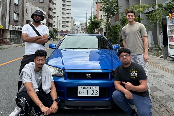 Tokyo and Daikoku Guided Tour in a Nissan GTR R34
