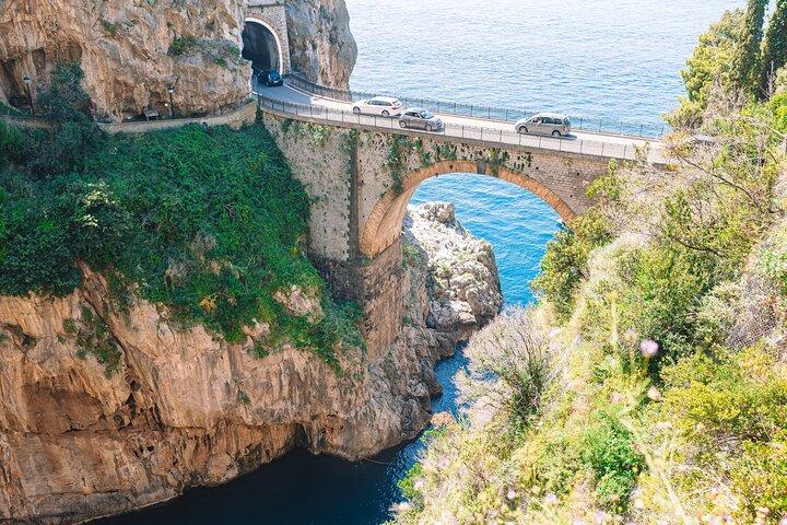 Sorrento and Amalfi Coast Highlights Tour with Limoncello Tasting