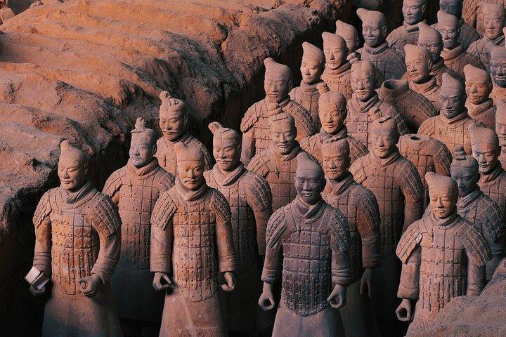 Xi`an Terracotta Army Option stadstour (Gansentoren Stadsmuur)