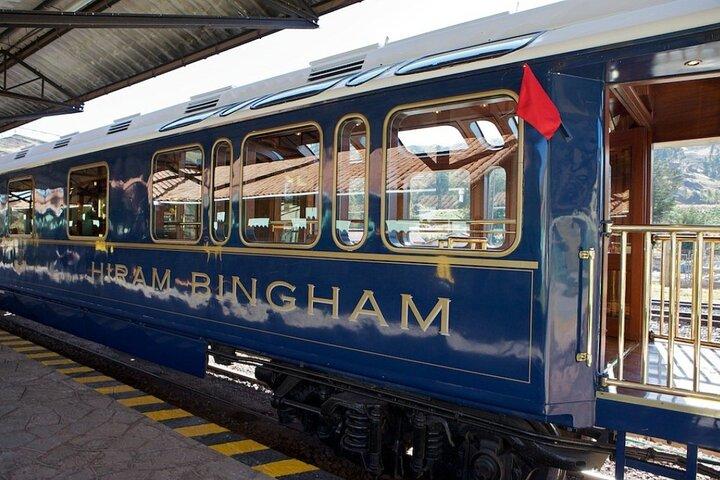 Lusso Hiram Bingham Train Experience a Machu Picchu Giornata intera