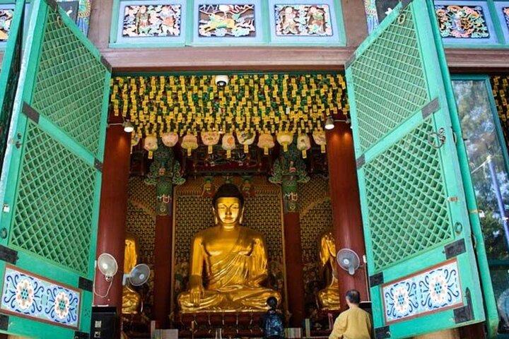 Seoul Gyeongbokgung en N Seoul Tower Volledige dagtour met gids