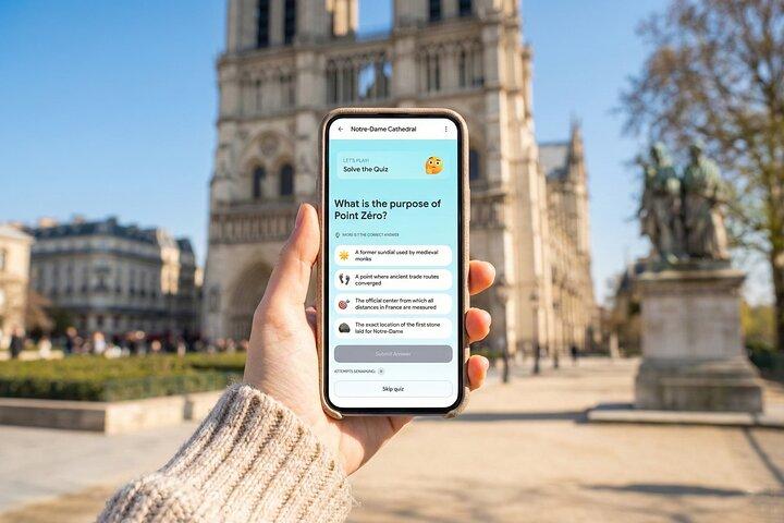 Tour autoguiado a pie por París con audiocuentos y cuestionarios